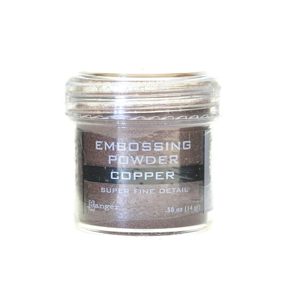 Basics Embossing Powder super fine copper, 1 oz., jar (pack of 3)