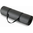thumbnail image 1 of Basics Extra Thick Exercise Yoga Mat with Carrying Strap, 1 of 9