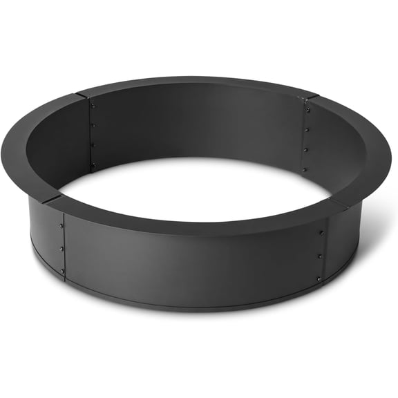 Basics Fire Ring, 36", Black, 1 Pack