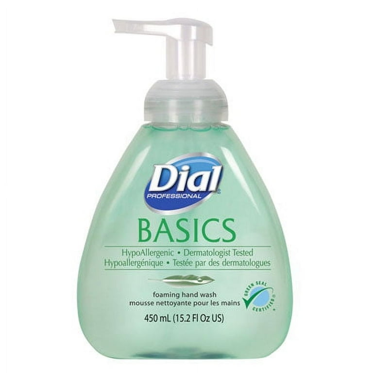 Basics Hypoallergenic Foaming Hand Wash, Honeysuckle, 15.2 oz, 4/Carton Basics Hypoallergenic Foaming Hand Wash, Honeysuckle, 15.2 oz, 4/Carton