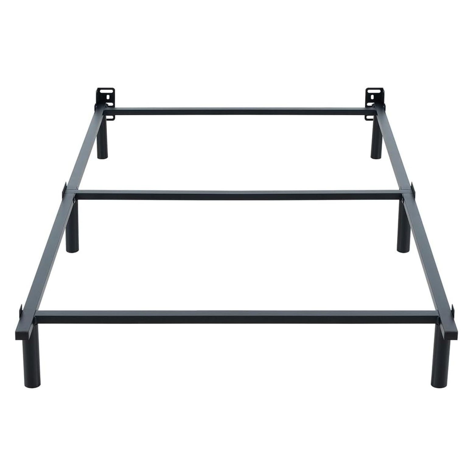Basics Metal Bed Frame, 7 Inch Support for Box Spring and Mattress Set
