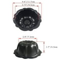 thumbnail image 1 of Basics Nonstick Bundt Pan, Dishwasher and Oven-Safe, 4.6 inch, Black(black(2)), 1 of 6
