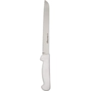 Dexter-Russell P94803 Basics 8 Scalloped Bread Knife, High-Carbon Stainless Steel Blade with White Polypropylene Handle