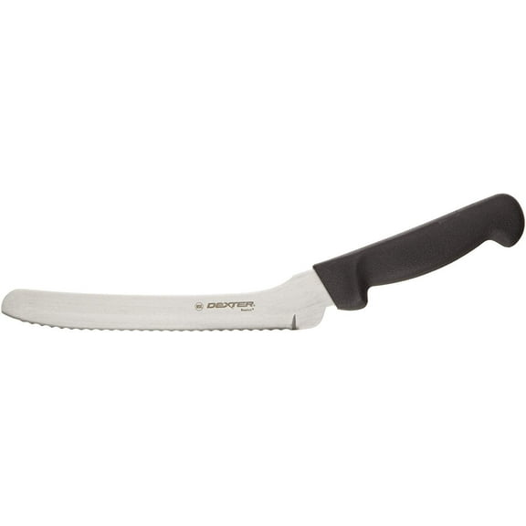 Basics Offset Sandwich Knife, Polypropylene Handle, 8"