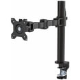 thumbnail image 1 of Basics Single Computer Monitor Stand with Cable Management, Height Adjustable VESA Desk Arm Mount, Fully Adjustable Tilt and Rotation, Steel, Black, Fits 13-30" Screens, 1 of 6