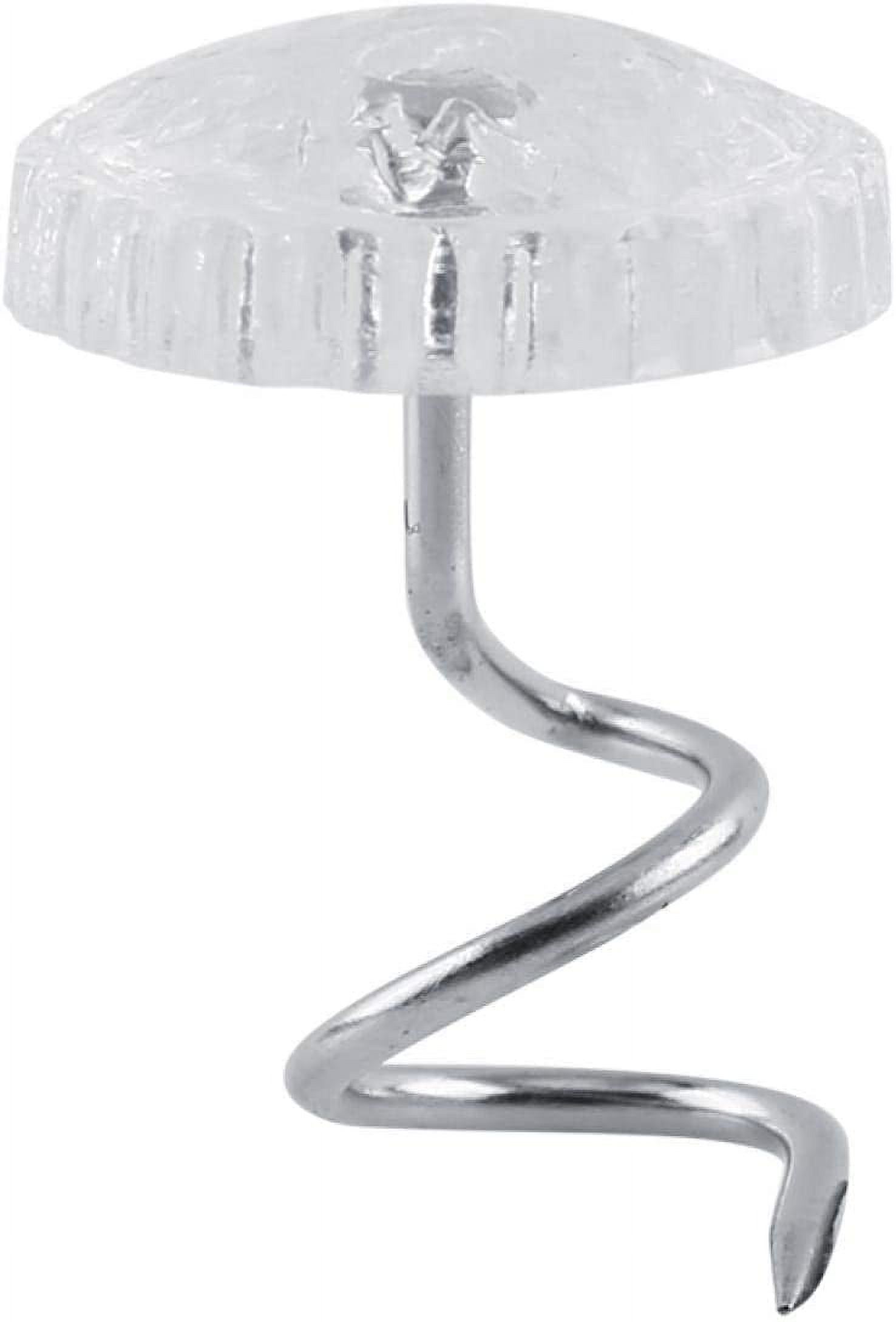 Basics Upholstery Twisty Pins, Cover Fasteners Headliner Pins for Sofa Car Van Home Furniture