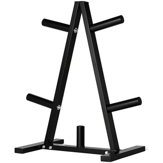 Basics Weight Plate Tree Rack