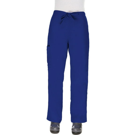 Basics by allheart Women's Drawstring Cargo Scrub Pant