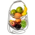 thumbnail image 1 of Basicwise Metal Storage Basket, Handles, 1 of 7