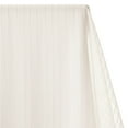 thumbnail image 1 of Basidia Striped Slubbed Sheer Mesh Dobby - Ivory 122" By The Yard, 1 of 1