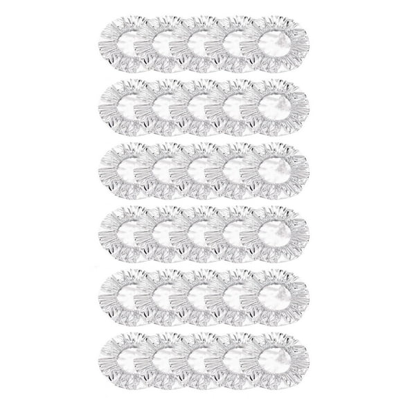 Basiess Aluminum Foil Reusable Aluminum Foil Film Insulation Cover 10/30/50Pcs Kitchen Fresh Keeping Insulation Film Fresh Insulation Cover Insulation Aluminum Foil Cover Used to Keep Warm Fresh