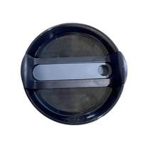 Basiess Coasters, Heat-Resistant Placemat for Table, Non-Slip Hollow Insulation Pad for Pots/Bowls/Cups, Decorative Kitchen Dining Mat, Modern Home Decor Accessory (1Pc) Black