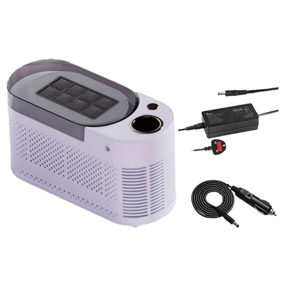 Basiess Ice Maker, Portable Ice Maker Machine with Self-Cleaning, 8 Cubes in 15 Mins Countertop Appliance for Home/Kitchen/Camping, Compact Cube Generator with Basket & Tweezer Purple