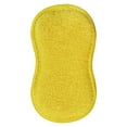 thumbnail image 1 of Basiess Multipurpose Kitchen Scrub Sponges - Reusable Microfiber Sponge, Non Scratch Cleaning for Dishes, Countertops, Bathroom, Car, Glass (1Pcs) Yellow, 1 of 5
