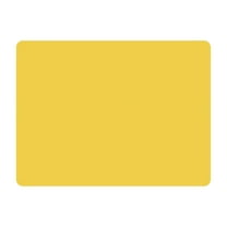 Basiess Non-Slip Silicone Kitchen Placemat, Heat Resistant Countertop Protector Mat for Table, Desk, Craft, Dining, Easy to Clean, Reusable (1Pcs) Yellow