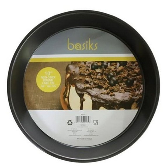 Basiks Round Non-Stick Cake Tin