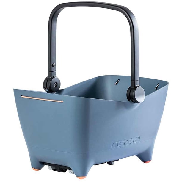 Basil Bobbi Bicycle Basket for Dogs - Faded Denim - 20017 - Walmart ...