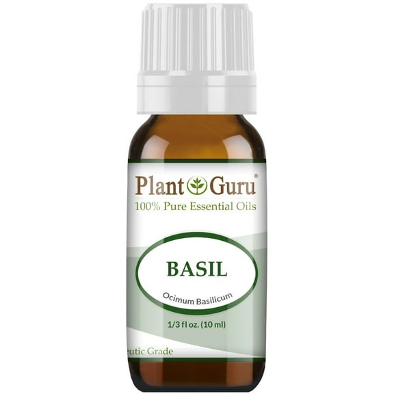 Basil Essential Oil 10 ml 100% Pure Undiluted Therapeutic Grade.