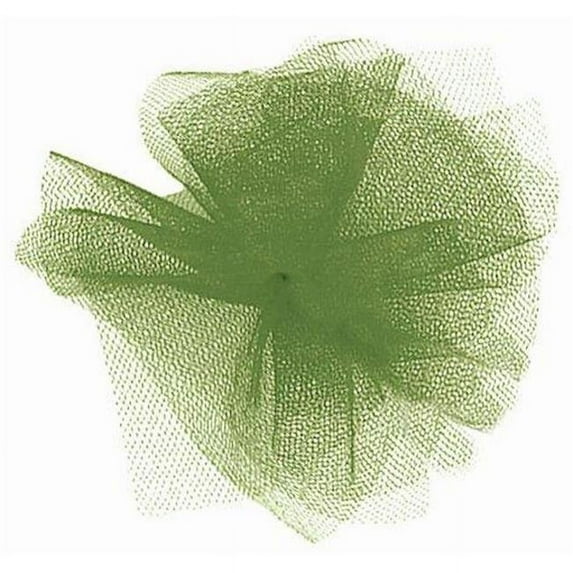 Basil Green Tulle Ribbon