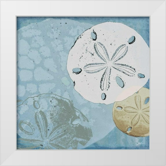 Basil, Jason 15x15 White Modern Wood Framed Museum Art Print Titled - Oceans Delight III