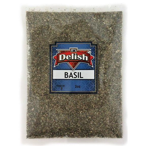 Basil Leaves All Natural by Its Delish, 2 Oz Bag