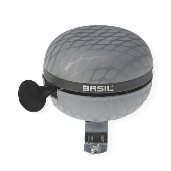 Basil Noir Bicycle Bell - 60mm - Silver - 50463