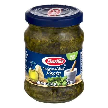 Barilla Rustic Basil Pesto Pasta Sauce, 6.5 oz