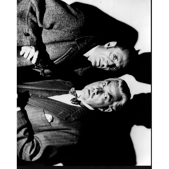 Basil Rathbone And Nigel Bruce In Sherlock Holmes Faces Death Black And White Photo Print (8 x 10) - Item # MVM55150