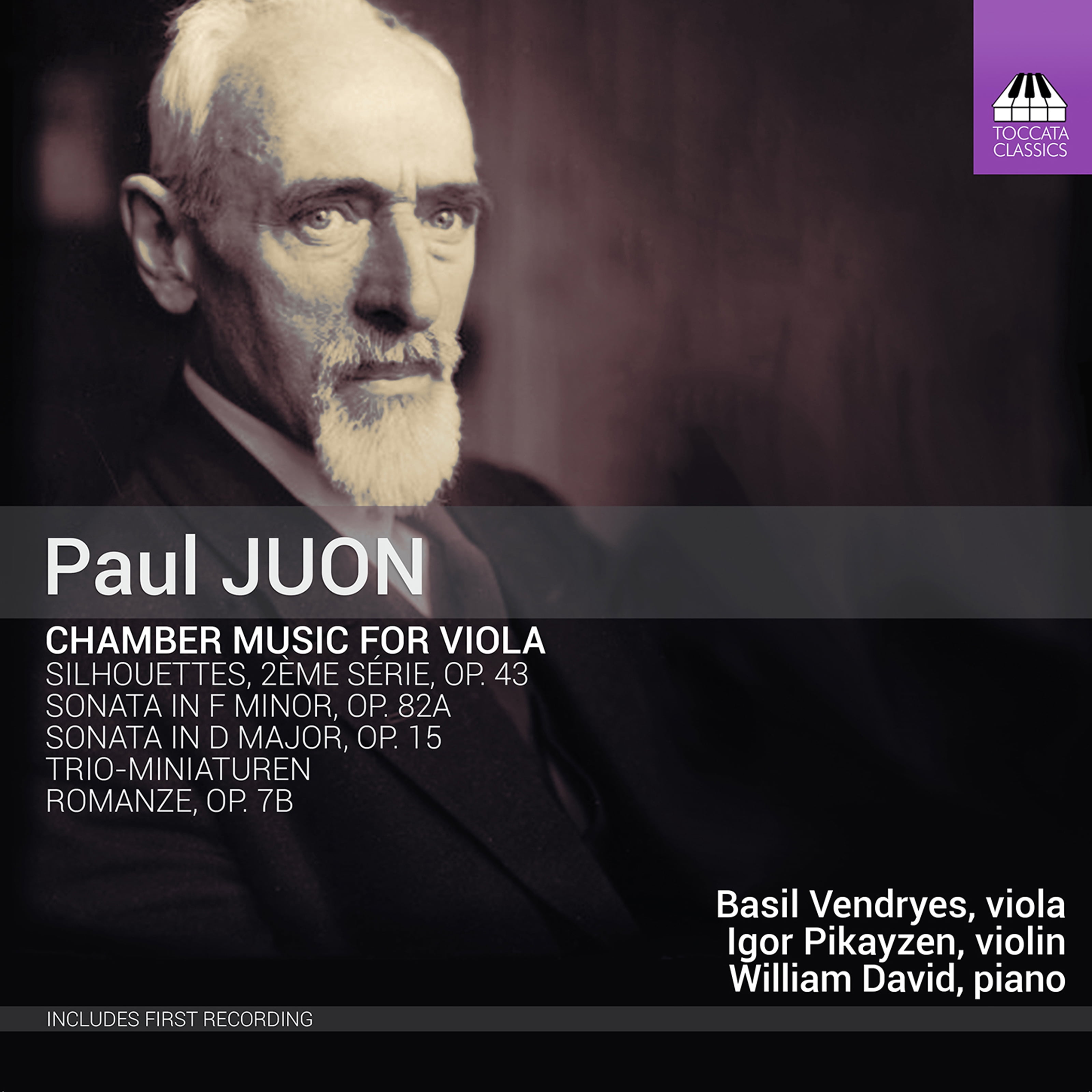 Basil Vendryes - Chamber Music for Viola - Music & Performance - CD