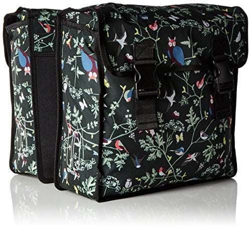 Basil Wanderlust Double Bag Bicycle Pannier Charcoal 17642