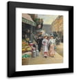 thumbnail image 1 of Basile Lemeunier 20x24 Black Modern Framed Museum Art Print Titled - Elegant for a Walk (1900), 1 of 5