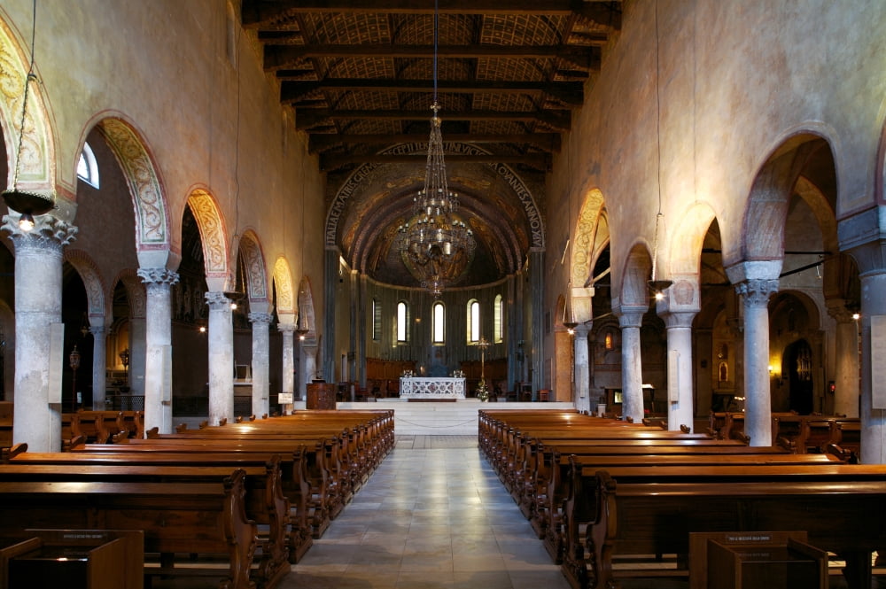 Basilica Of San Giusto Trieste Canvas Art - (24 x 18)