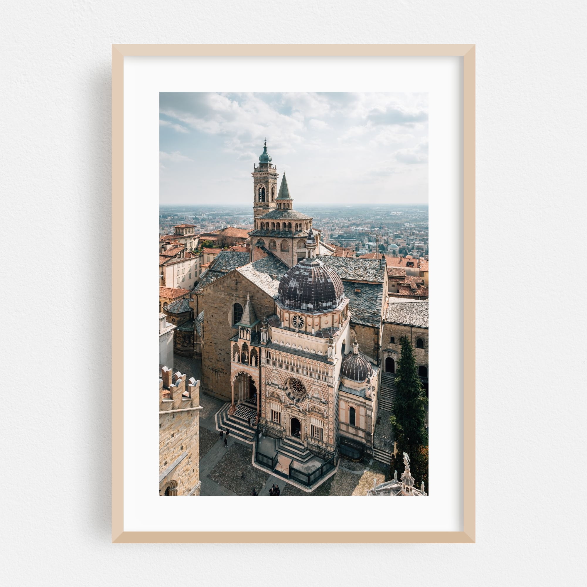 Rustic Basilicas Basilica of Santa Maria Maggiore 01 - Bergamo Lombardy Italy ...