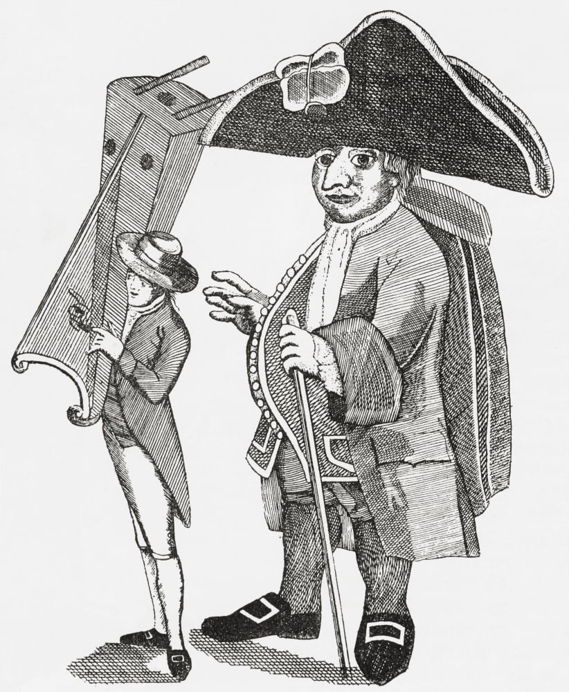 Basilio Huaylas Aka Peruvian Giant The Tallest Man In Peru This Is Only Known Image Of Him Originally Published 1805 From The Strand Magazine Published 1894 Canvas Art - Ken Welsh Design Pics (28 x 3