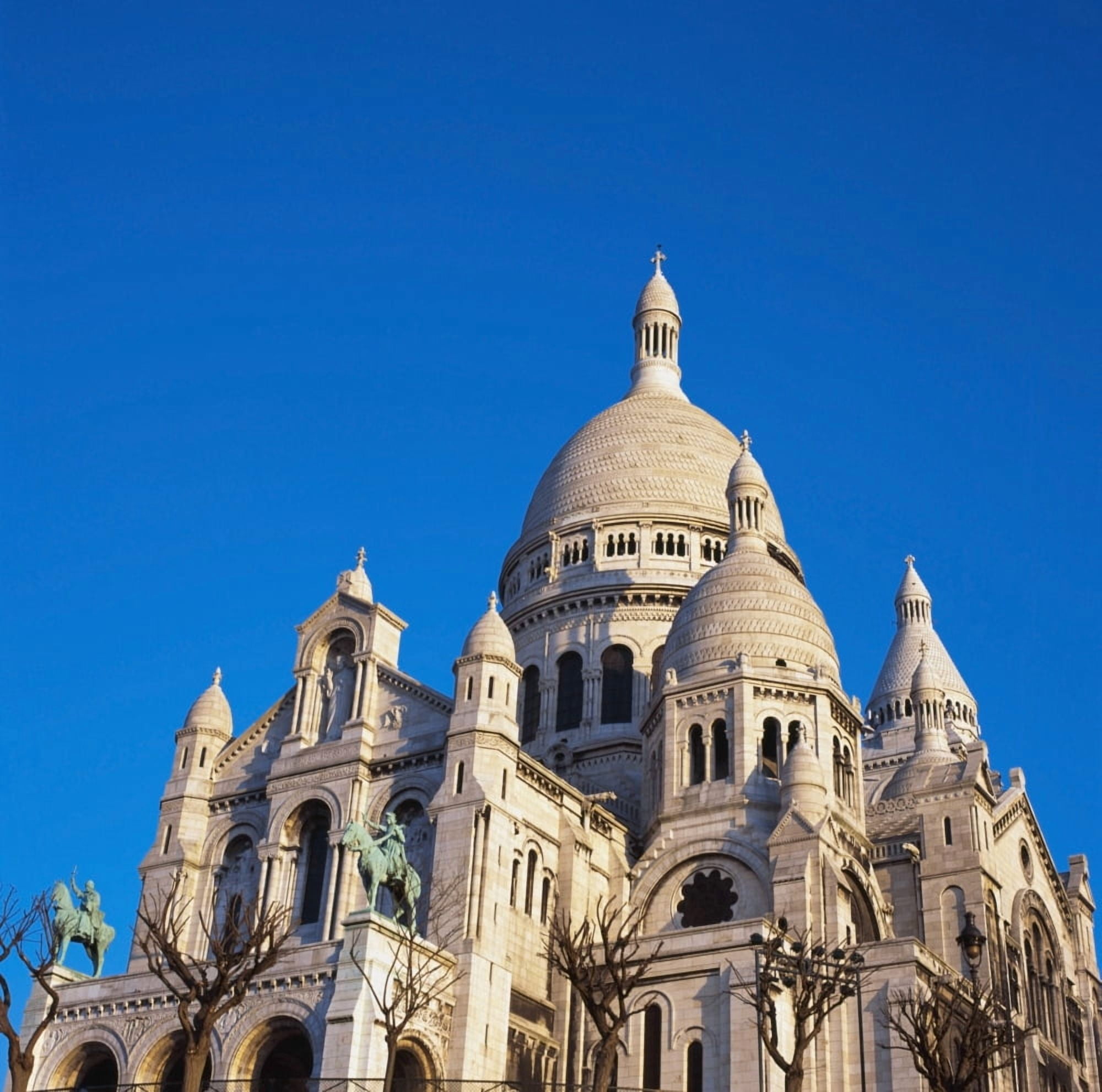 Basilique Du Sacre Coeur Montmartre Canvas Art - Anna Watson Design Pics (15 x 15)