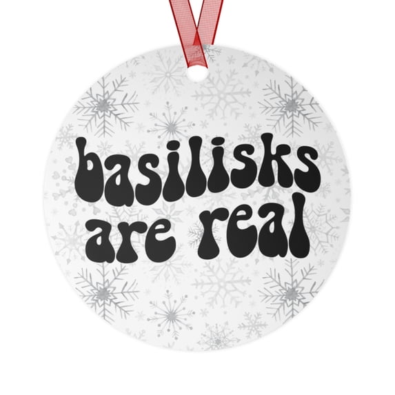 Basilisk Gifts Ornament Funny Quote Christmas Home Decor