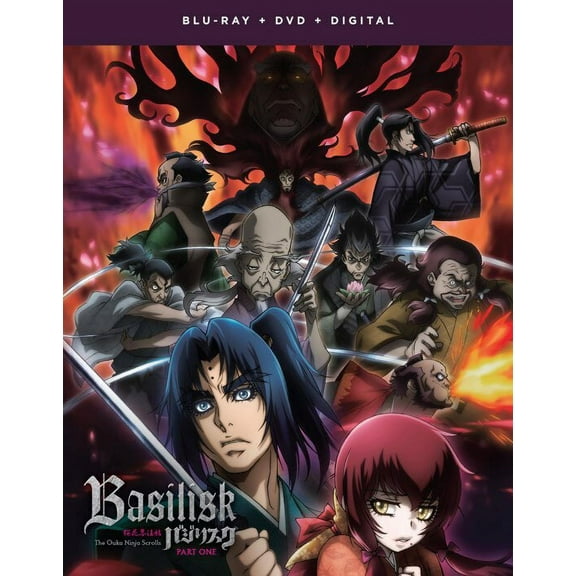 Basilisk: The Ouka Ninja Scrolls - Part One (Blu-ray + DVD)