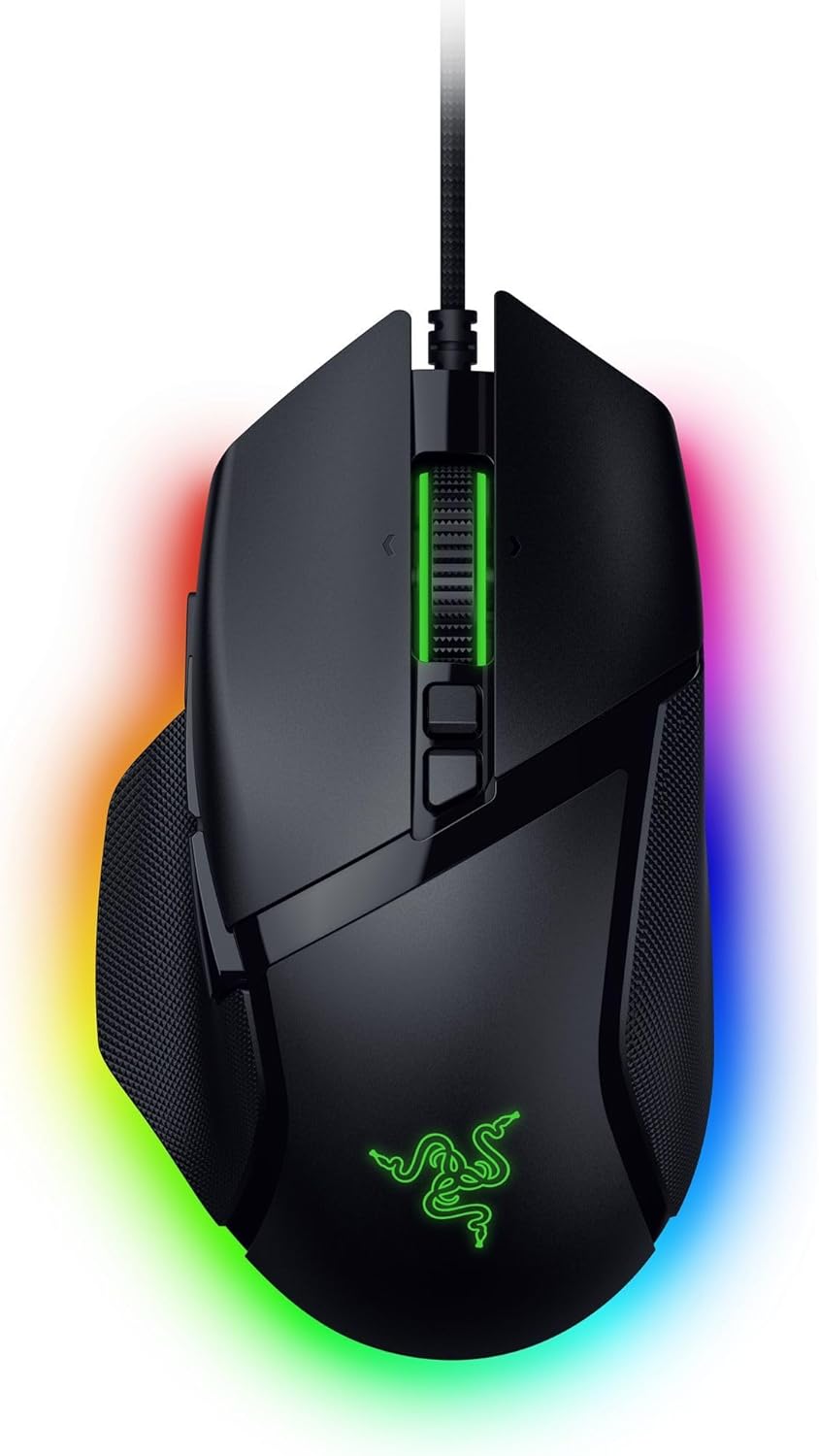 Hyperscroll Wheel Basilisk V3 35K Wired Ergonomic Gaming Mouse : HyperScroll Tilt Wheel ...