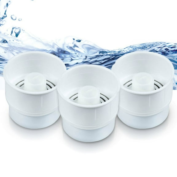 Basily Water Filter Replacement Filters, 3 Count