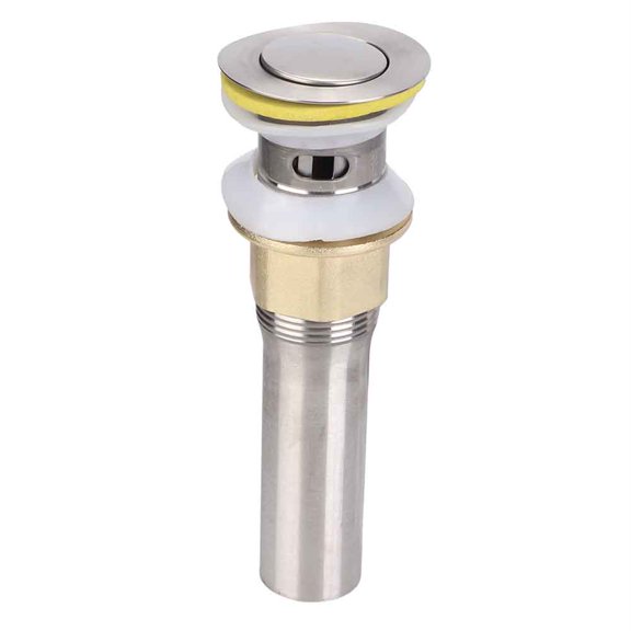Basin Drain With Integrated Design, No Welding For Superior Durability, Insect Proof And Deodorant, Thickened Copper Nut