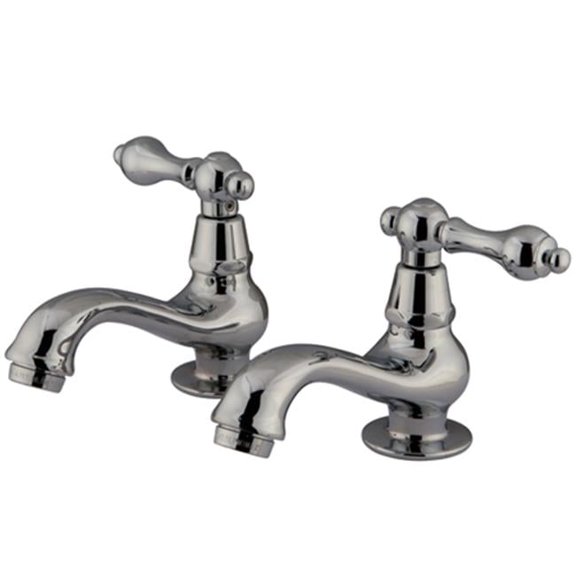 Basin Faucet Set - Polished Chrome Finish - Sold In Pairs