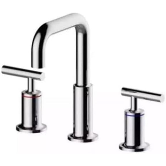 Basin Faucet Solid Brass Chrome or Gold or Black 3 Pcs Gold Faucet Set 2 Handles Sink Basin Faucet, Basin Tap BF066g