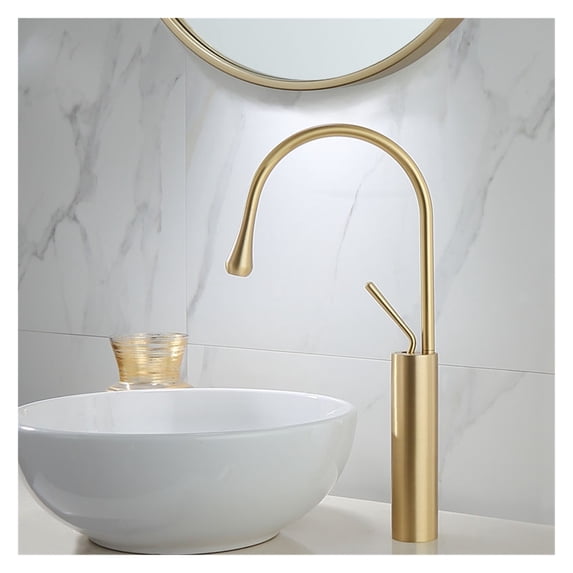 Basin Faucets Brushed Gold/Black/White Sink Faucet Brass Faucet Single handle Kitchen Faucet Swivel Sink Water Crane