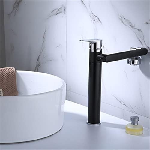 Basin Faucets Silver Brass Enhanced Version 360 Rotate Bathroom Faucet