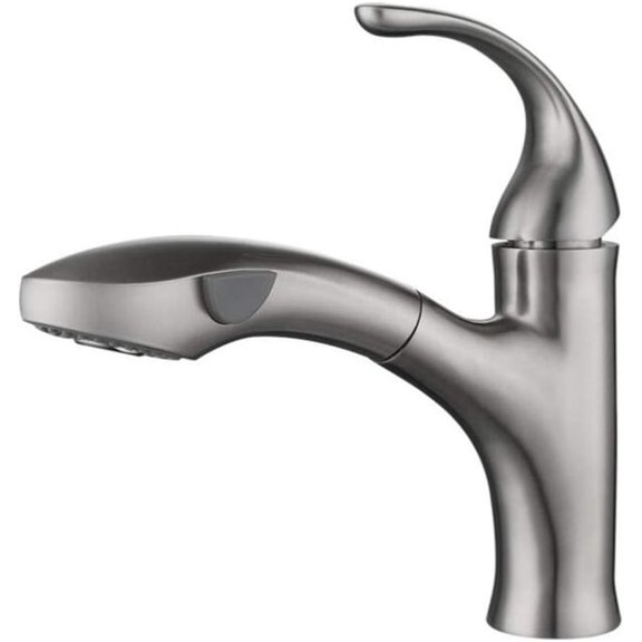 Basin Mixer Tap with Pull Out Spray Bathroom Taps Stainless Steel Retractable Hot and Cold 2 Modes Bathroom Faucet Brushed-A