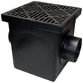 thumbnail image 1 of NDS Basin Catch Basin Kit Square Head 2-Hole - 5 Piece, Black, 1 of 1