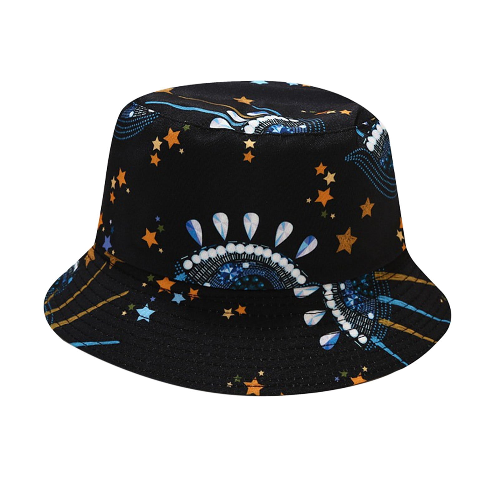 Basin Sunshade Women Bucket Hat Fisherman Hat Hat Outdoor Fashion Printing  Baseball Caps Fuzzy Bucket Hats 2xl Bucket Hat with Flower Reversible Bucket  Hats for Teens Beach Hats for Men Bucket 