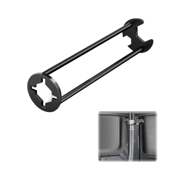 Basin Wrench, 2026 New Multifunctional Sink Wrench Faucet Tool Plumbers Tool for Under Basin Sink Tight Spaces Kitchen Bathroom Home