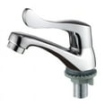 Basin faucet single cold water column basin quick opening faucet basin