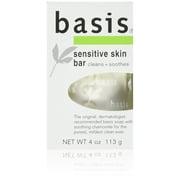 Basis 1370675 Bar Soap 4 oz. Individually Wrapped Unscented, 1 Count